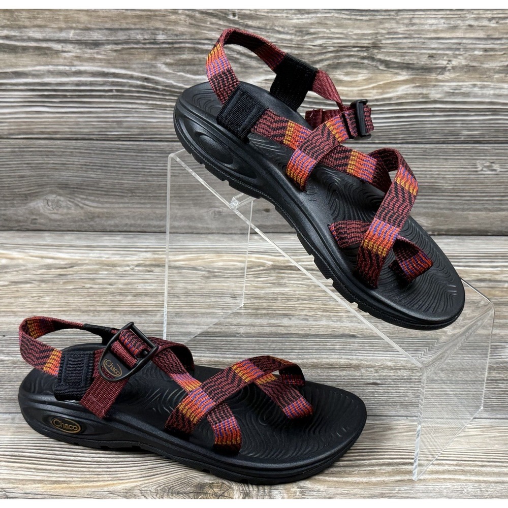 Chaco Z/Volv X2 Sandals Women Size 7 Bristle Cherry Strappy‎ Hiking Gorpcore
